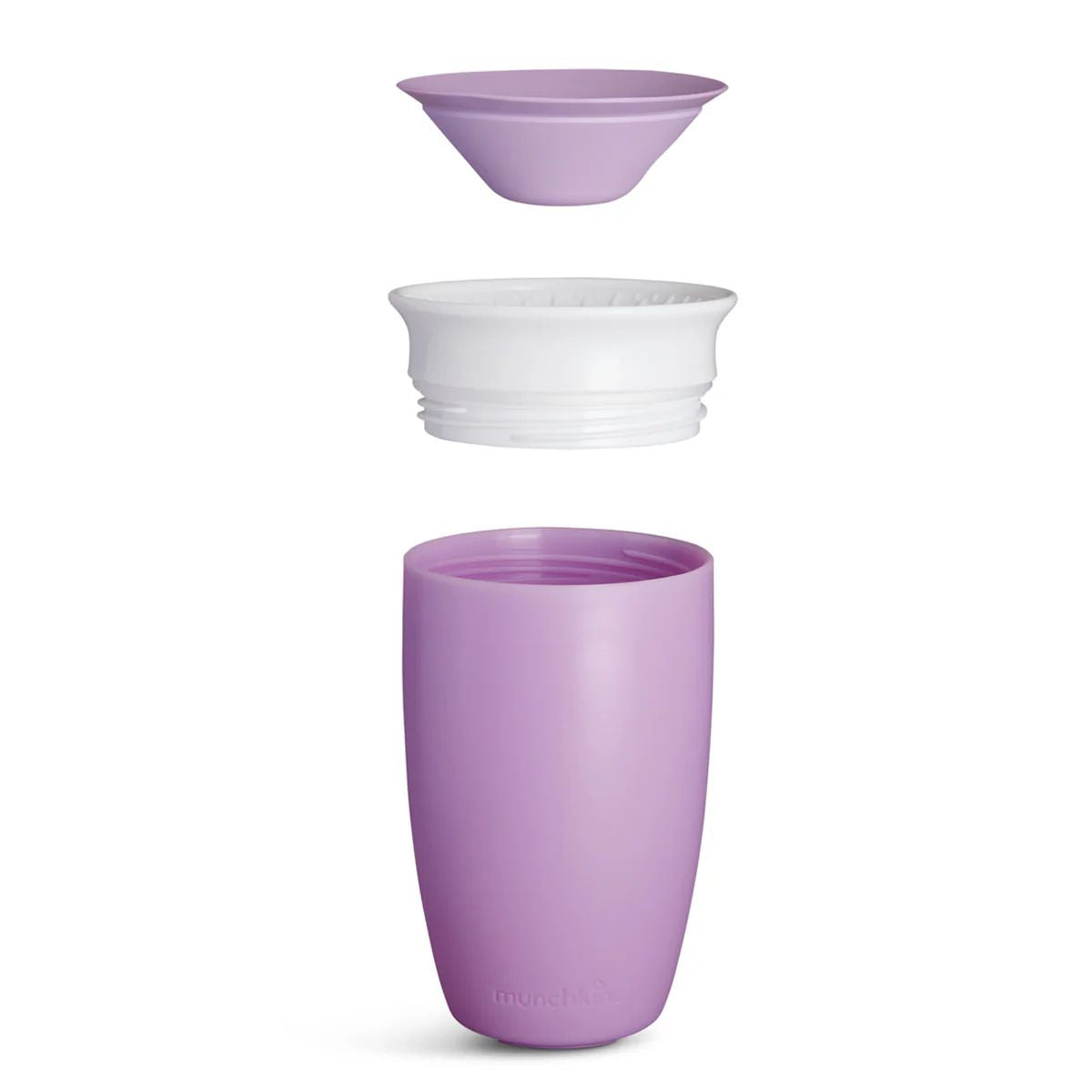 Copo De Treinamento Munchkin Miracle Roxo 12M+ 296ML

 - Supports Healthy Oral Development